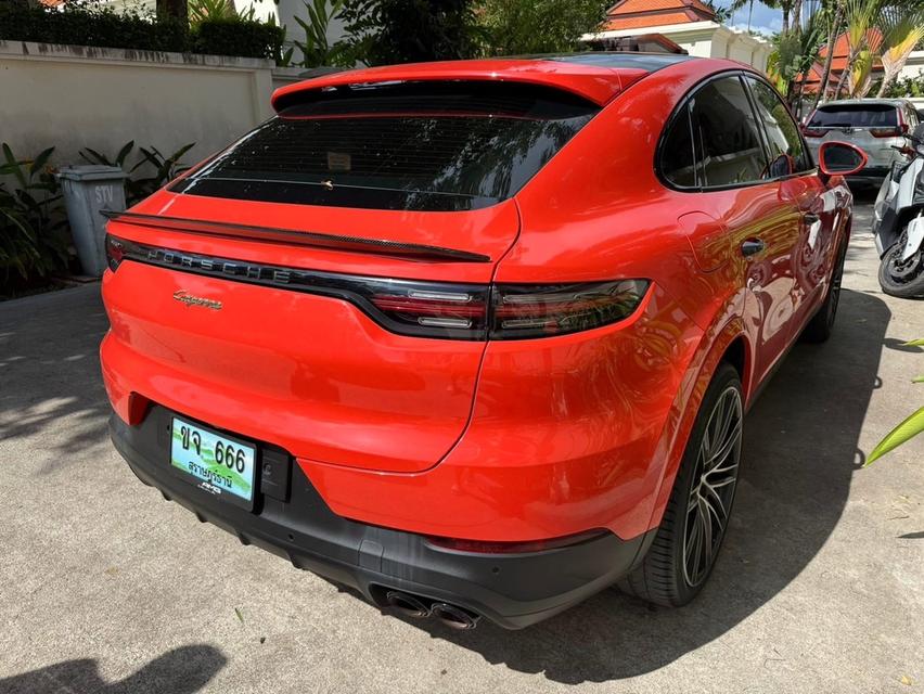 รหัสรถ KPV666 2020 Cayenne Coupe  LAVA ORANGE รูปที่ 6