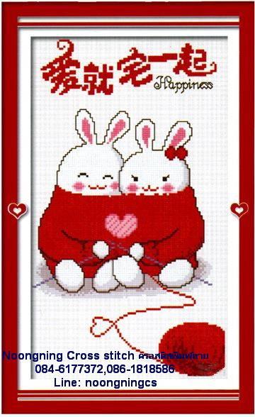 ร้าน Noongning Cross stitch ครอสติสพิมพ์ลาย จำหน่ายอุปกรณ์ครอสติส ภาพติดเพชร1438 4