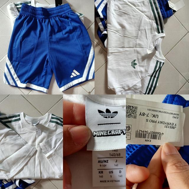 เสื้อเด็ก adidas. ยกเซ็ต