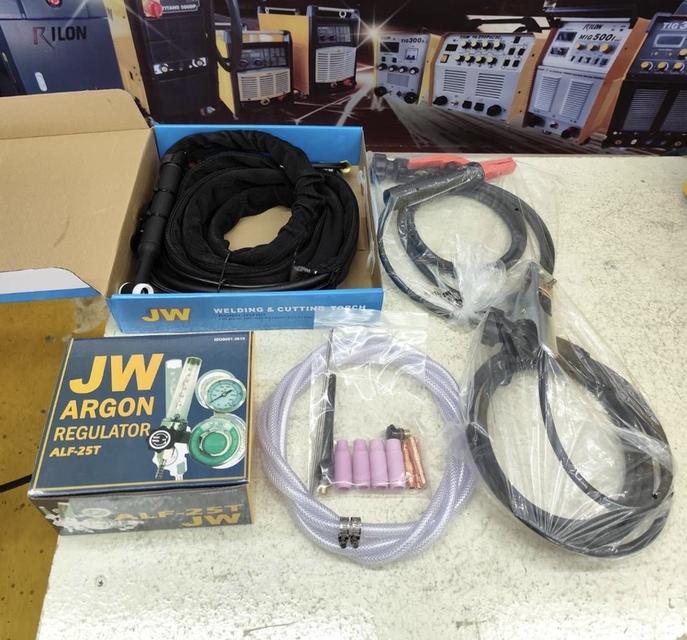 เครื่องเชื่อมอลูมิเนียม 3ระบบ TIG250PACDC 220V 4