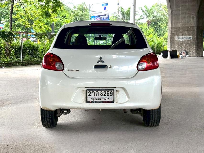 ขายรถ Mitsubishi Mirage 1.2GL ปี 2013 สีขาว เกียร์ธรรมดา