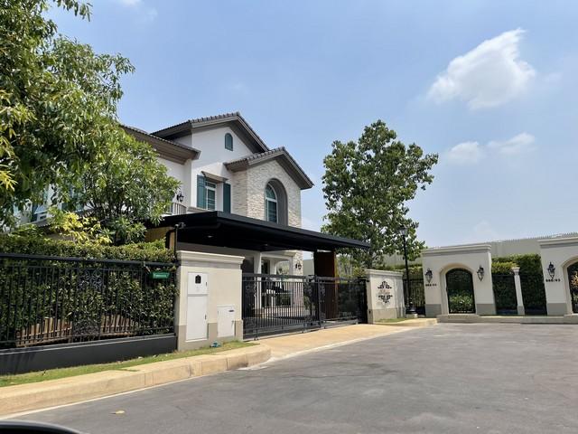 ให้เช่า ขาย บ้านเดี่ยว 2 ชั้น นันทวัน รามอินทรา-พหลโยธิน 50 บ้านแปลงมุม  เลขสวย  หันทิศใต้ Nantawan Ramintra-Paholyothin 50  ท่าแร้ง บางเขน 11