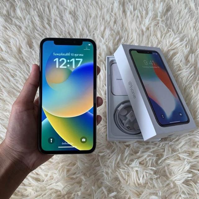 iPhone X 64GB สีขาว🤍 #เครื่องศูนย์ไทย จัดส่งทั่วไทย 2