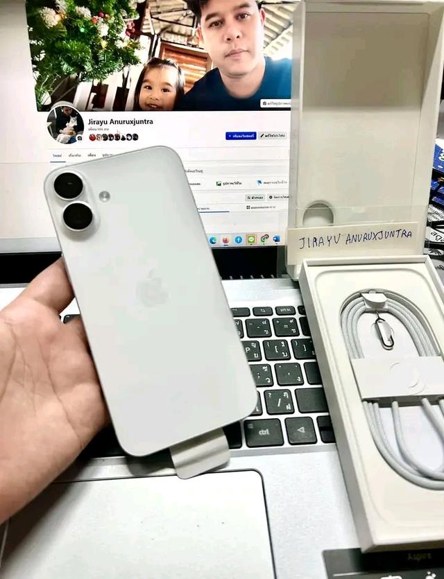 มือสองสภาพนางฟ้า iPhone 16 plus 1