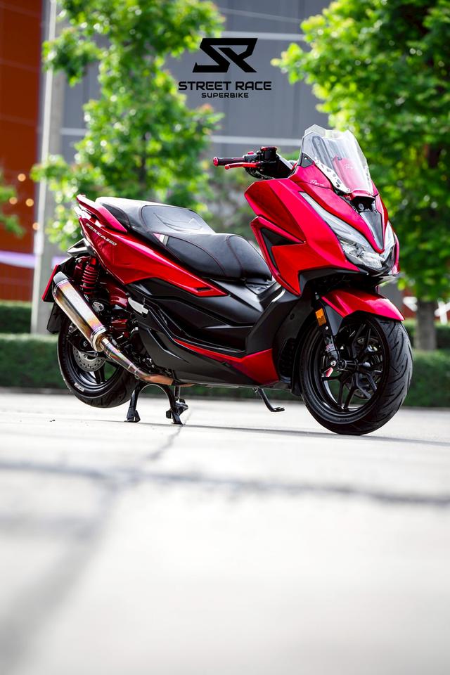 Forza350 ปี 2021 สี แดงหน้าคาร์บอน สายหล่อต้องมี!  7