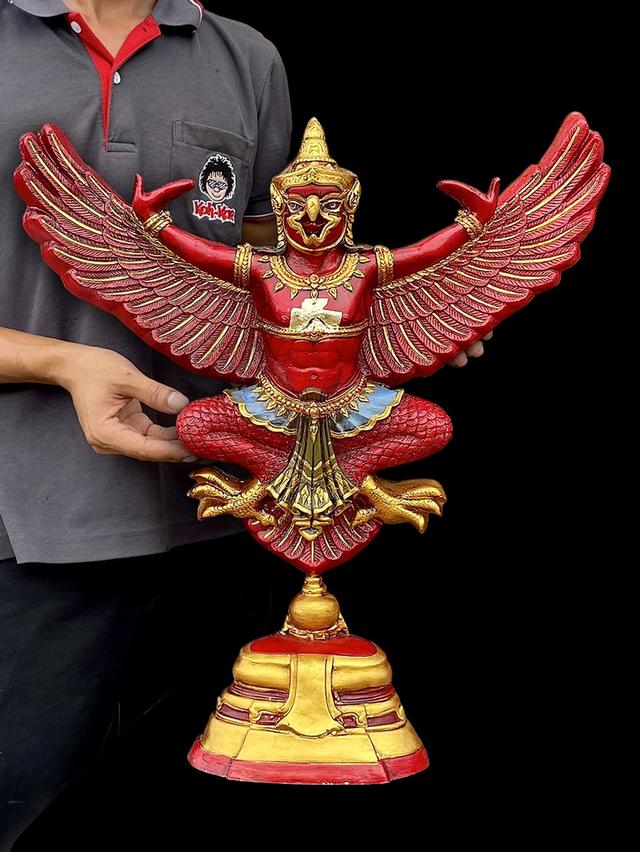 พญาครุฑ องค์ลอย ครุฑตั้งโต๊ะบูชา ขนาด50ซม