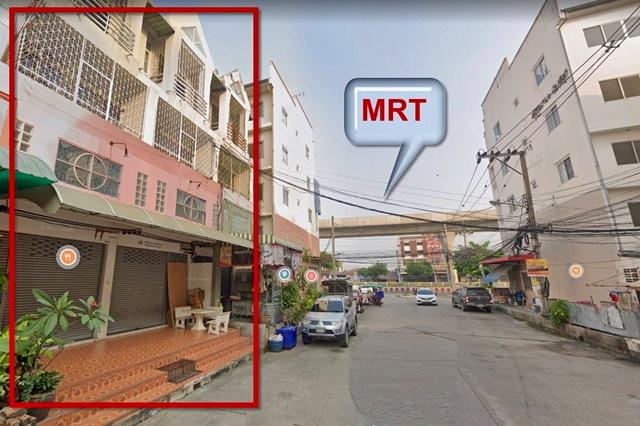 MRTเคหะราม รามคำแหง 170-184 ห่างจากถ.ใหญ่ 20 ม. 38ตรว.โฮมออฟฟิต 3ชั้น 2คูหาติดกัน 428ตรม. 10นอน