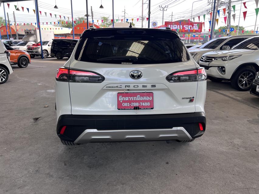 ขาย Toyota Cross 1.8 GR Sport Hybrid ปี 2022 ออโต้ สีขาว เครื่องเบนซิน+ไฟฟ้า รถสวยขับดี ประหยัดน้ำมัน รูปที่ 6