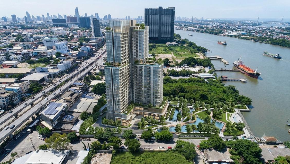 ขายที่ดินติดแม่น้ำเจ้าพระยาถนนพระราม 3 ที่ดินสวยมาก 11