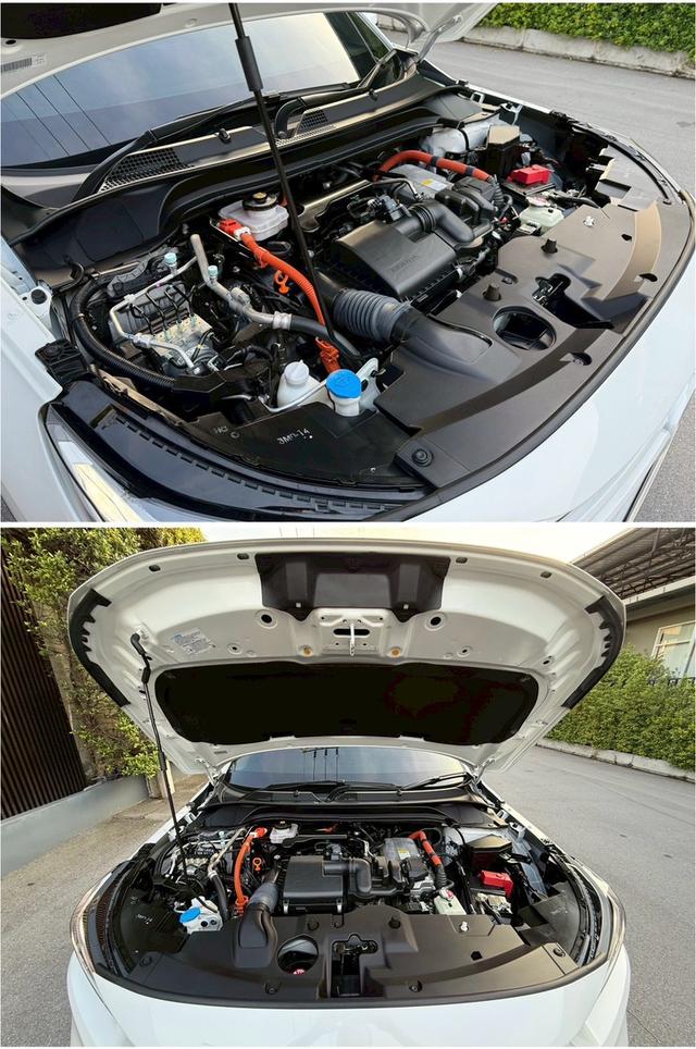 Honda #lHRV eHEV  EL ปี24 สีขาว Premium ♨️สวยสุดในรุ่น มือเดียว สภาพป้ายแดง ไมล์ 10,xxx โลแท้ เข้าศูนย์ทุกระยะ 17