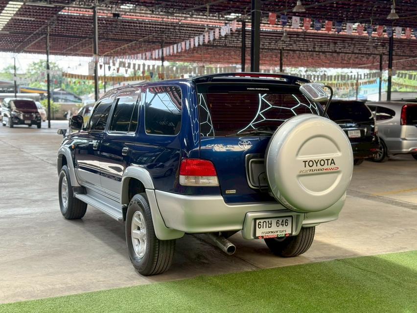 TOYOTA SPORT RIDER 3.0 KZ TURBO 4WD ปี2001รถบ้านแท้ น่าเก็บไว้สะสม พร้อมใช้งาน 7