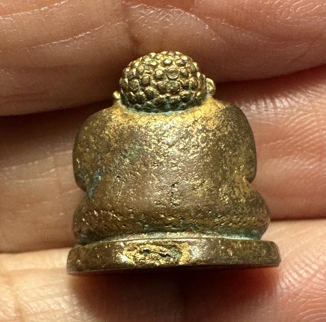 รูปหล่อพระสังขจายกะหลั่ยทอง ไม่ทราบที่ ก้นมีจาร 2