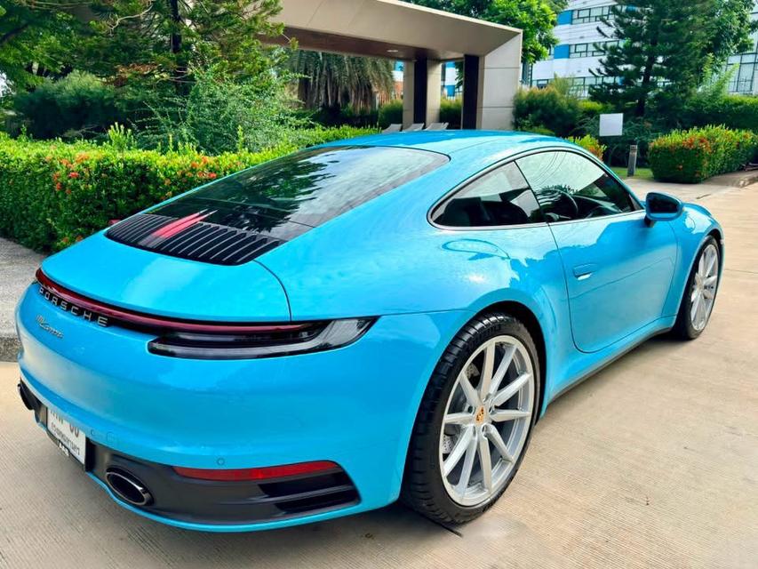 #Porsche911Carreraมีไฟแนนซ์เหลือ #ขายดาวน์ รถ AAS Porsche 992 Carrera 2020 สี Miami Blue รูปที่ 9