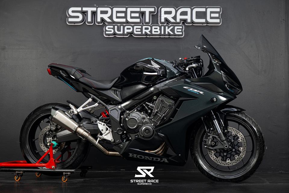 HONDA CBR650R 2023 สีดำยอดฮิต รถสภาพสวย