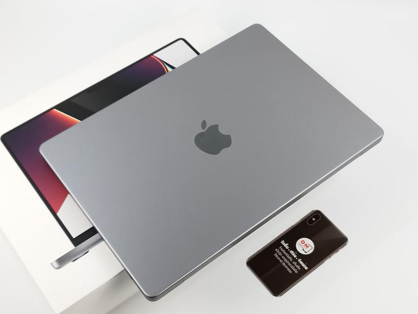 รูป ขาย/แลก Macbook Pro (2021) 14นิ้ว สี Space Gray Ram16/ SSD512/ CPU8/ GPU14 /M1 Pro ศูนย์ไทย เพียง 55,900 บาท  6