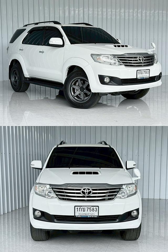 รถมือเดียว Fortuner 3.0V ขับ2 สภาพสวย 2