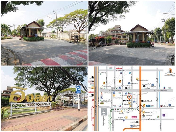 ขายราคาพิเศษ บ้านเดี่ยว 2 ชั้น ม.อิงลดา ขนาด 52.2 ตร.ว. 4 ห้องนอน 2 ห้องน้ำ บ้านสวยมาก หลังใหญ่ ถนนเมน ทำเลดีเยี่ยม ฟังชั่นครบ พร้อมเฟอร์ พื้นที่กว้าง 7