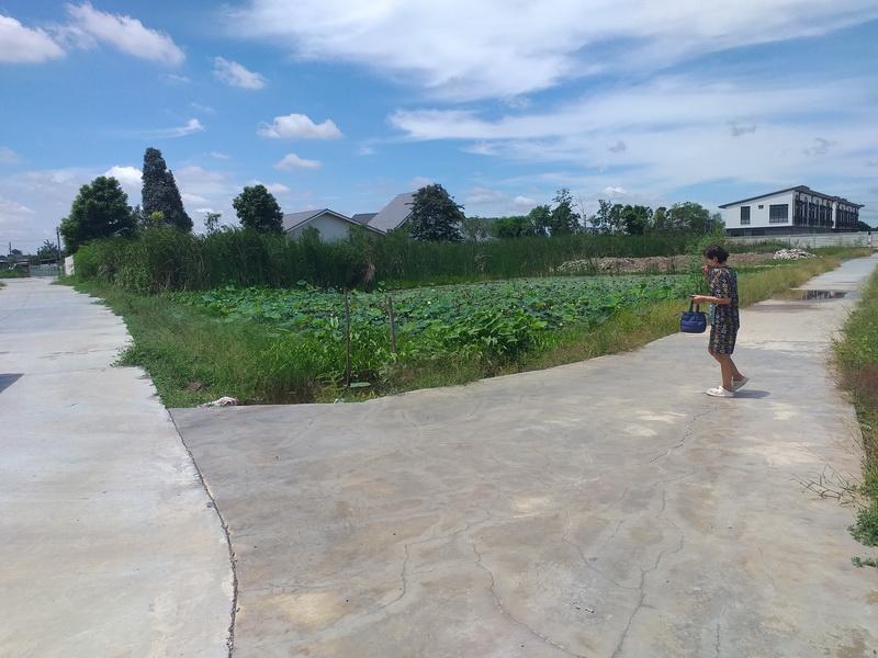 ขายที่โฉนด จำนวน 1 งาน 92 ตรว ที่ดินสี่เหลี่ยมสวย รังสิต ปทุมธานี 7