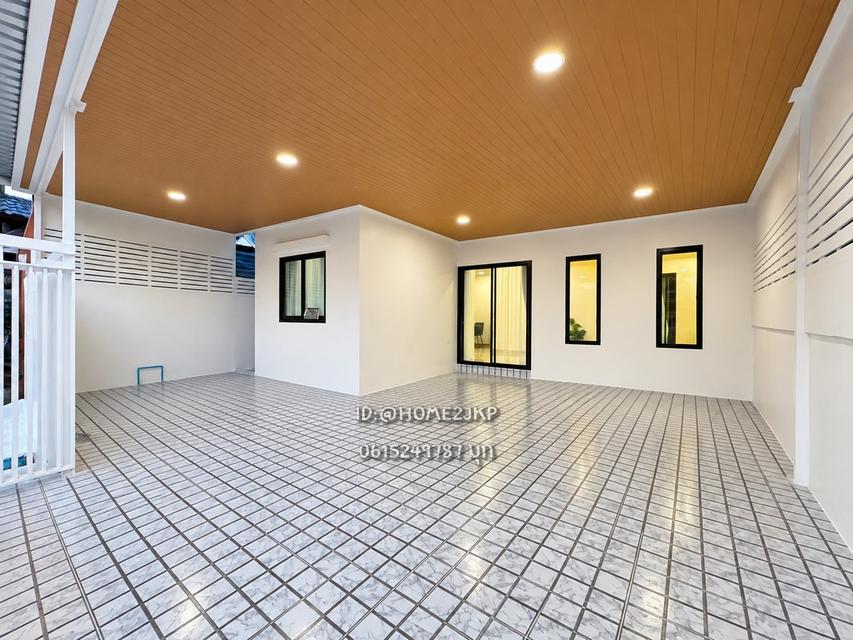 หมู่บ้านอมรทรัพย์ ซอยอยู่วิทยา 16 บ้านเดี่ยวชั้นเดียว แถมเฟอร์ ย่านหนองจอก 2