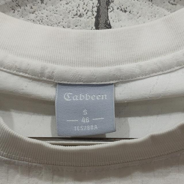 เสื้อยืดแขนสั้น Cabbeen ลายทอเต็มตัว ไซส์ S รูปย่อยที่ 3