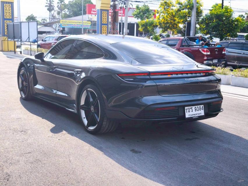 รหัสรถ KPV9384 2021 Porsche Taycan 4S สีเทา ภายในแดง 18