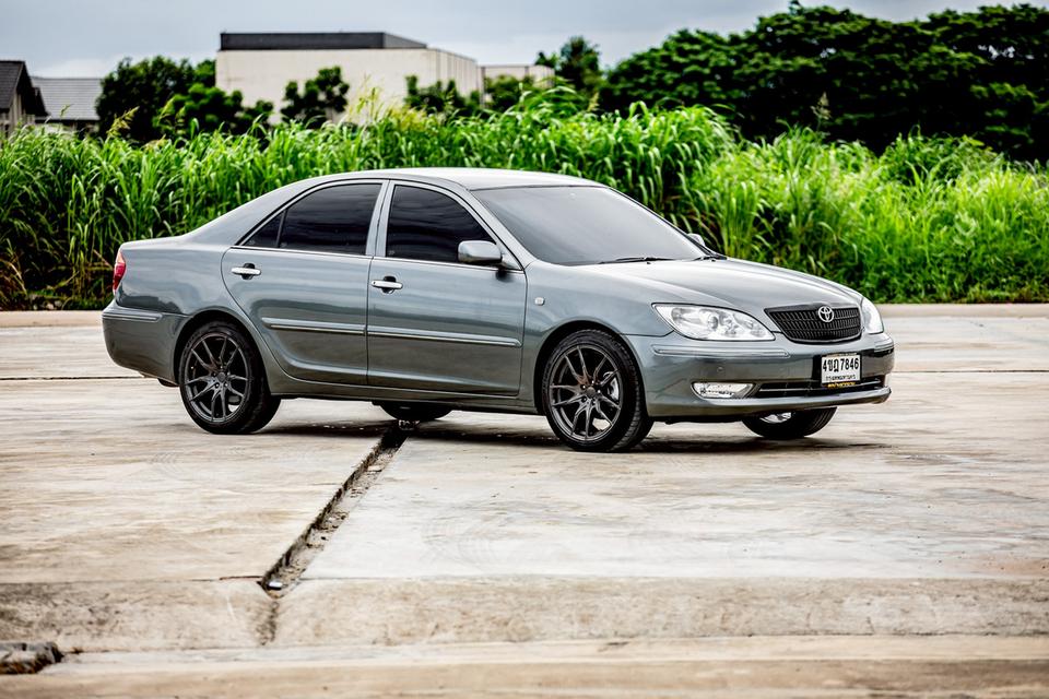 Toyota Camry 2.4Q สีเทา ปี 2004 สวยเดิม ออฟชั่นเต็ม 7