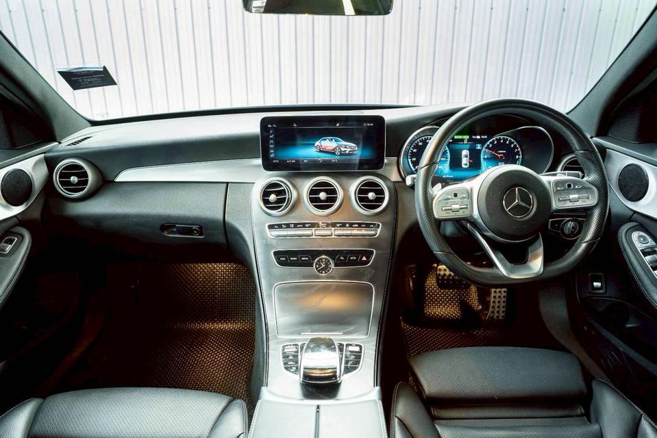 BENZ C-CLASS C300e AMG SPORT ปี 2021 สีเทา โฉม W205 ปี14-23 รูปที่ 13
