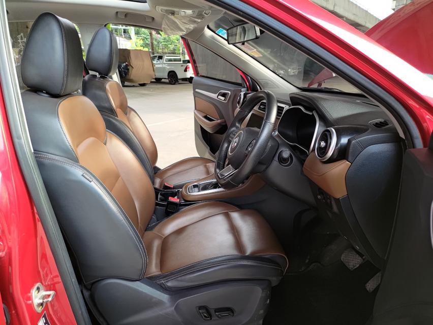 ขายรถ MG ZS 1.5X+ sunroof ปี 2020 สีแดง เกียร์ออโต้ 9