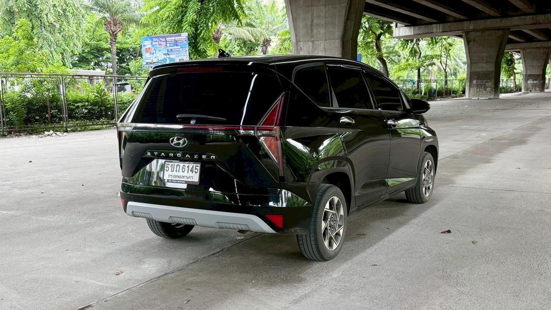 Hyundai Stargazer 1.5 Smart AT ปี 2024 รถสวยมือเดียว ผลิต 23 จด 24 ฟรีดาวน์ พร้อมใช้งาน