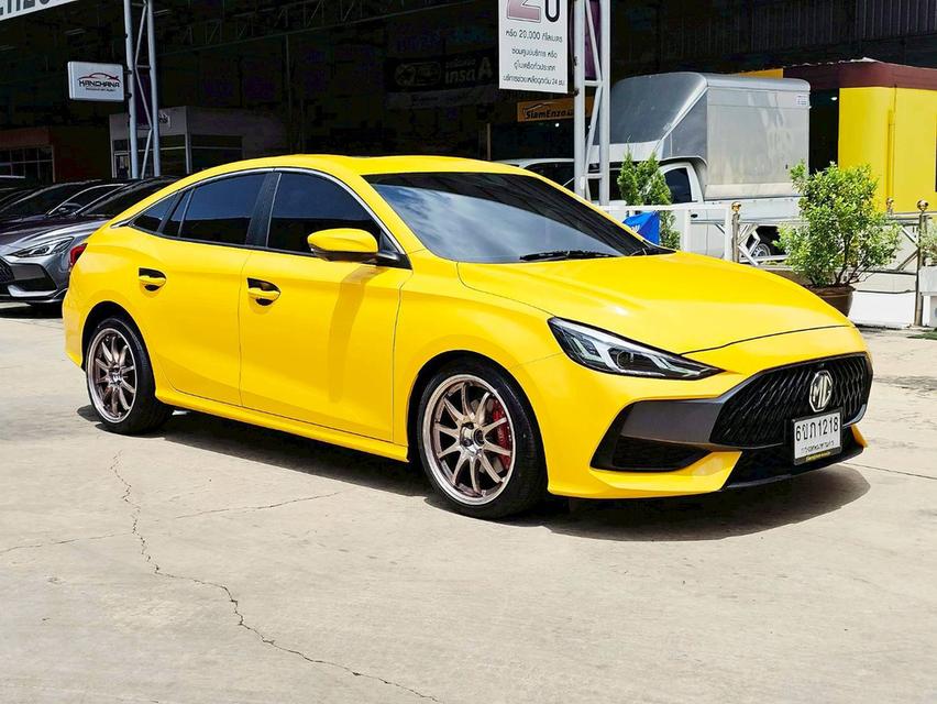 รหัสรถ SEZ1218 MG 5 1.5 D+ Sunroof เกียร์ ออโต้ เบนซิน สี เหลือง ปี 2023 19