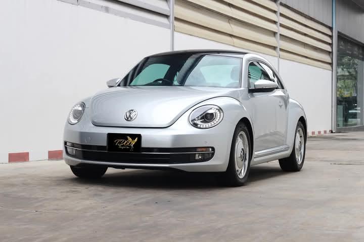 Volkswagen Beetle สีเทา