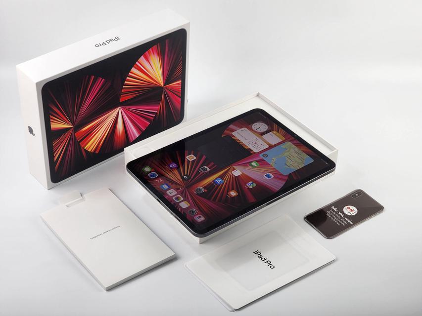 รูป ขาย/แลก iPad Pro 11inch M1 128GB Wifi สี Gray ศูนย์ไทย สภาพสวยมาก แท้ ครบยกกล่อง เพียง 20,900 บาท 1