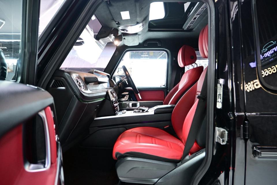 (แจ้งรหัสรถ JRS8999) MERCEDES-BENZ G400d สีดำ ภายในแดง ลงตัวมากๆ รูปที่ 11