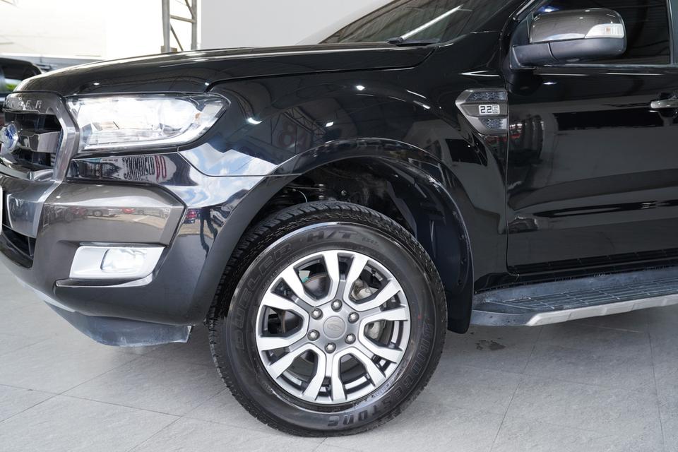 FORD RANGER 2.2 WILDTRAK AT ปี2018 สีดำ 2