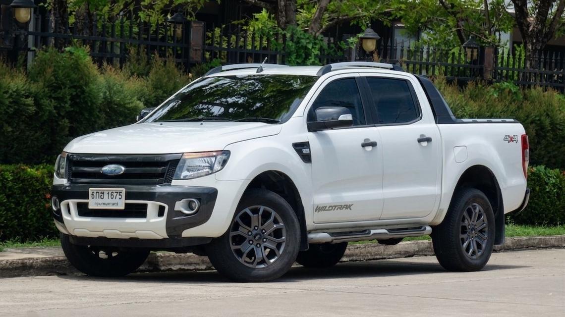 รหัสรถ KN1675 FORD RANGER, 3.2 WILDTRAK 4WD โฉม DOUBLE CAB ปี 2012 จด 2014