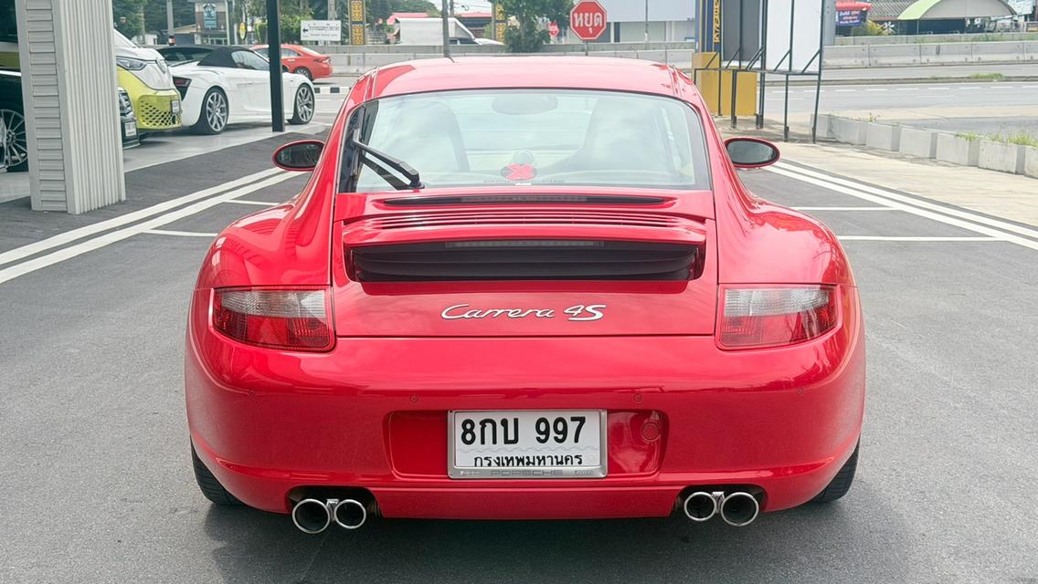 Porsche 911 Carrera 4S (997.1) 2006 สีแดง รถออก AAS เกียร์ธรรมดา 6 สปีด สภาพสะสม รูปที่ 16