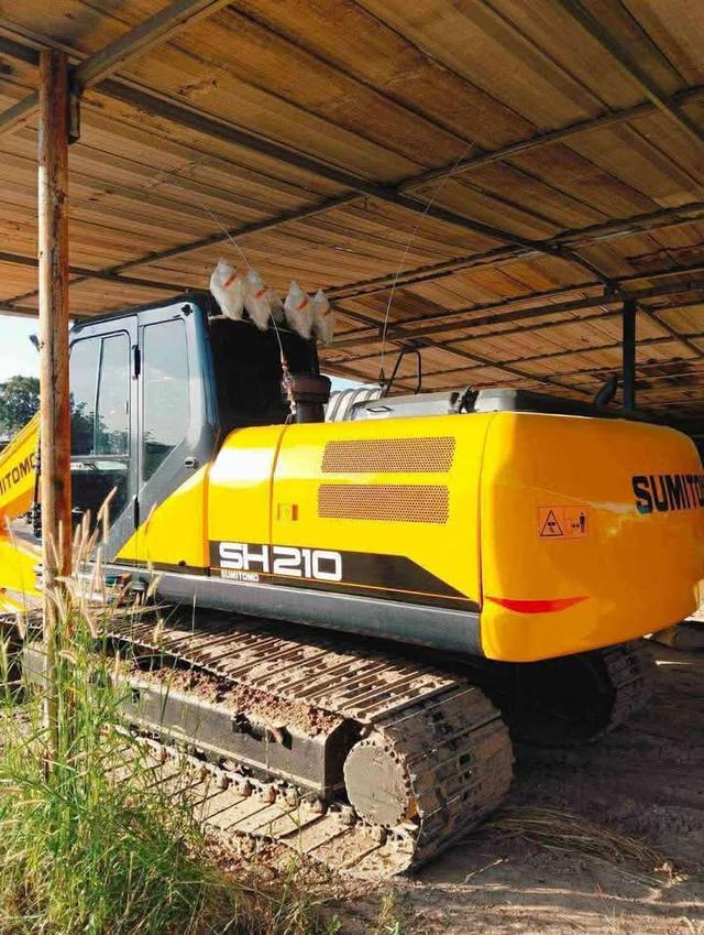 ขายรถแม็คโคร Sumitomo 210 เครื่องดี  3