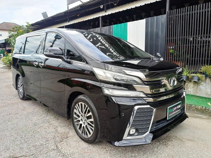 ปี2016 VELLFIRE ZG BLACK NIGHT AUTO TOP เบนซิน
