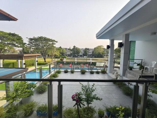 PB5289 ให้เช่าบ้านเดี่ยว หมู่บ้านมัณฑนา กรุงเทพกรีฑาซอย7 บรรยากาศเงียบสงบ มีความเป็นส่วนตัวมาก