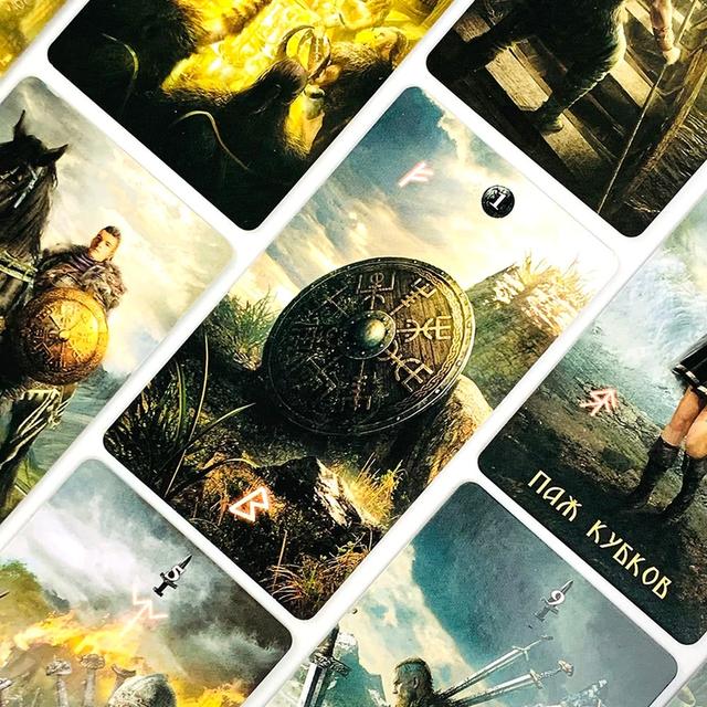 ðĨNew Russian Version Tarot Cards | Family Gathering & Mysterious Divination Board Game â Perfect Halloween & Christmas Gift 6