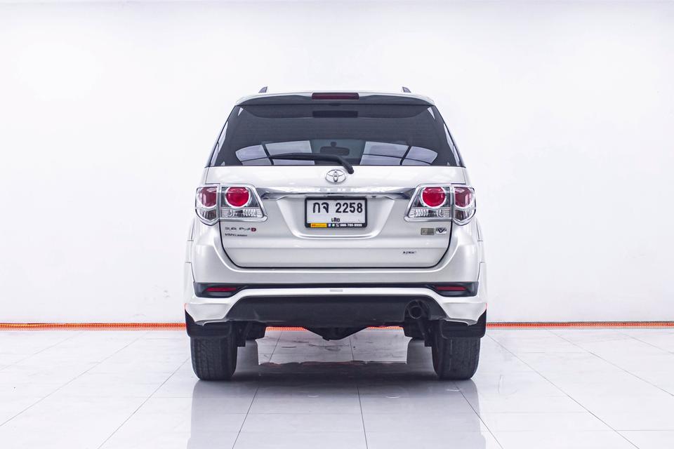 รหัสรถ 1D904 FORTUNER 3.0 V 2WD 2014