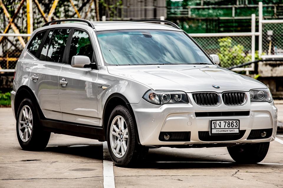 Bmw X3 XDrive 2.5 เบนซิน สีเทา ปี 2006 3