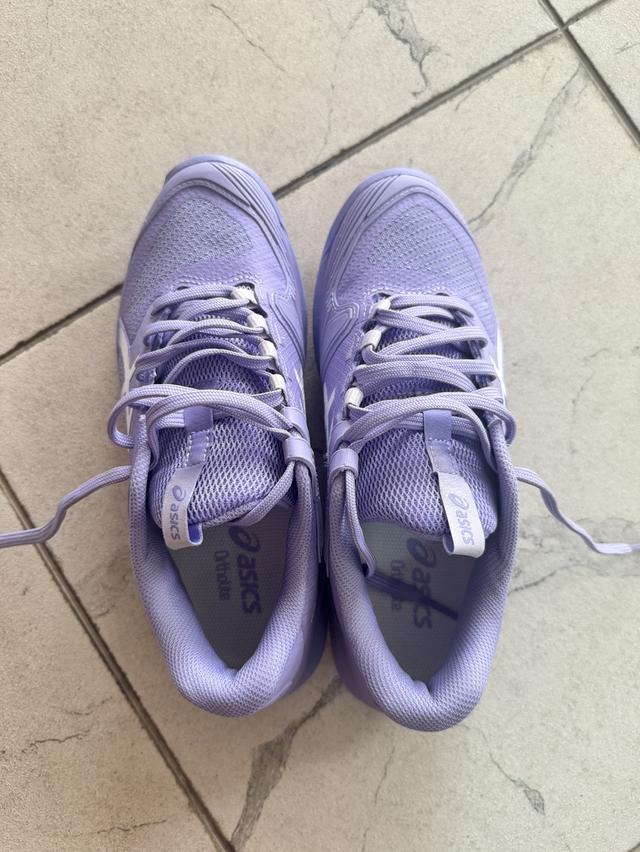 รองเท้าเทนนิสผู้หญิง Asics รุ่น Solution Speed FF 4 สีม่วงลาเวนเดอร์