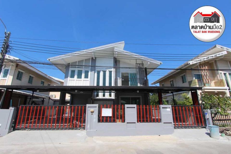 รูป ขาย บ้านเดี่ยว รีโนเวทใหม่ทั้งหลังพร้อมอยู่ Pruksa Puri Kingkaew 37 180 ตรม. 50.7 ตร.วา 1