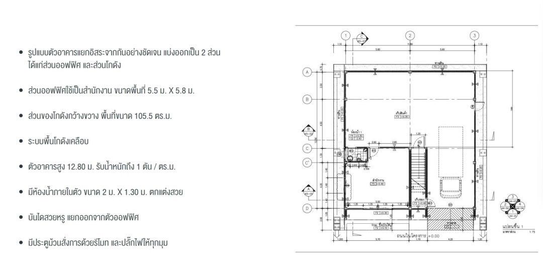  ขายอาคารพาณิชย์ พร้อมผู้เช่า โครงการ Warehouse Hub ไชน่าทาวน์ ติดถนนบรมราชินี ฝั่งมหิดล โฮมออฟฟิศ 3 ชั้น เหมาะกับการประกอบธุรกิจ ครบจบในที่เดียว 13