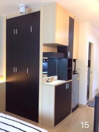 ห้อง28 ตรม. ใกล้สุวรรณภูมิ แต่งสวย พร้อมอยู่ ให้เช่า 10,000 081-3755244 6