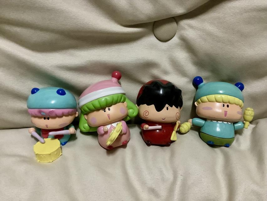 Happy meal McDonald ของเล่นของสะสมมือ2Mirmoอนิเมะ4ตัวเล่นดนตรี 9