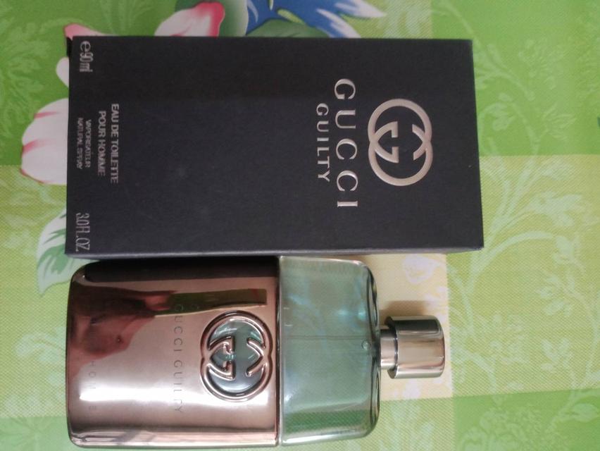 น้ำหอมแท้ราคาคุยกันได้ Gucci guilty pour homme edt 85ml