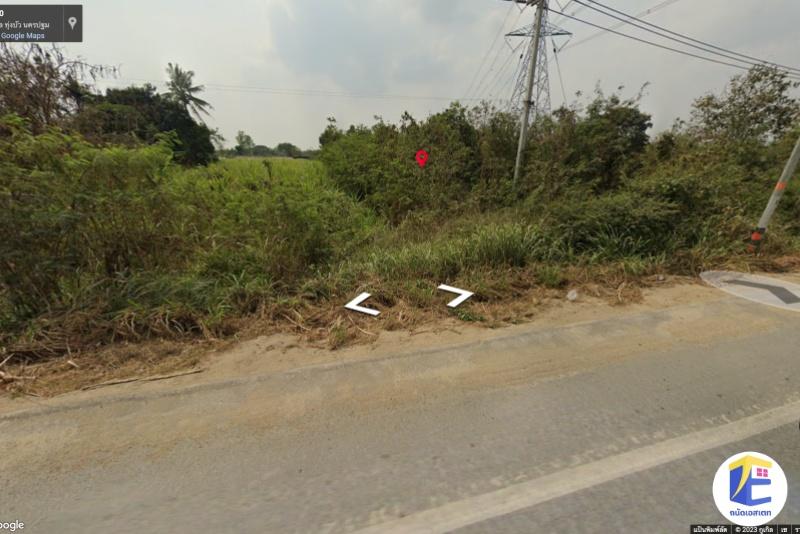 ขายที่ดินกำแพงแสน 5 ไร่ ติดถนนใหญ่ 5