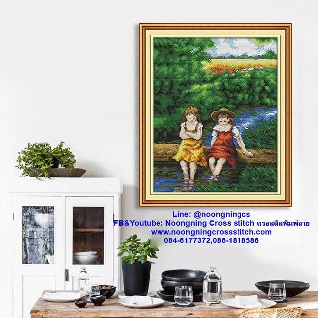 ร้าน Noongning Cross stitch ครอสติสพิมพ์ลาย จำหน่ายอุปกรณ์ครอสติส ภาพติดเพชร278 5